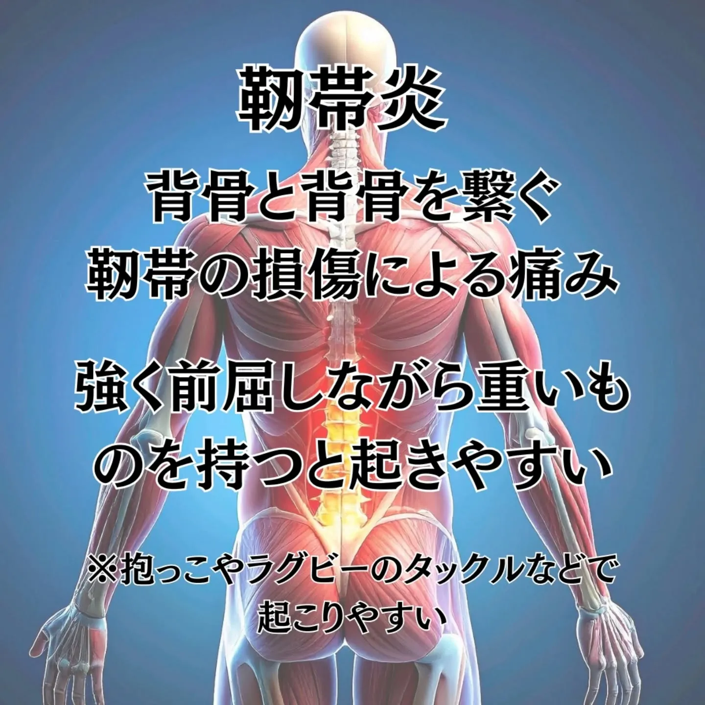 【急性腰痛（ギックリ腰）の臨床的分類】