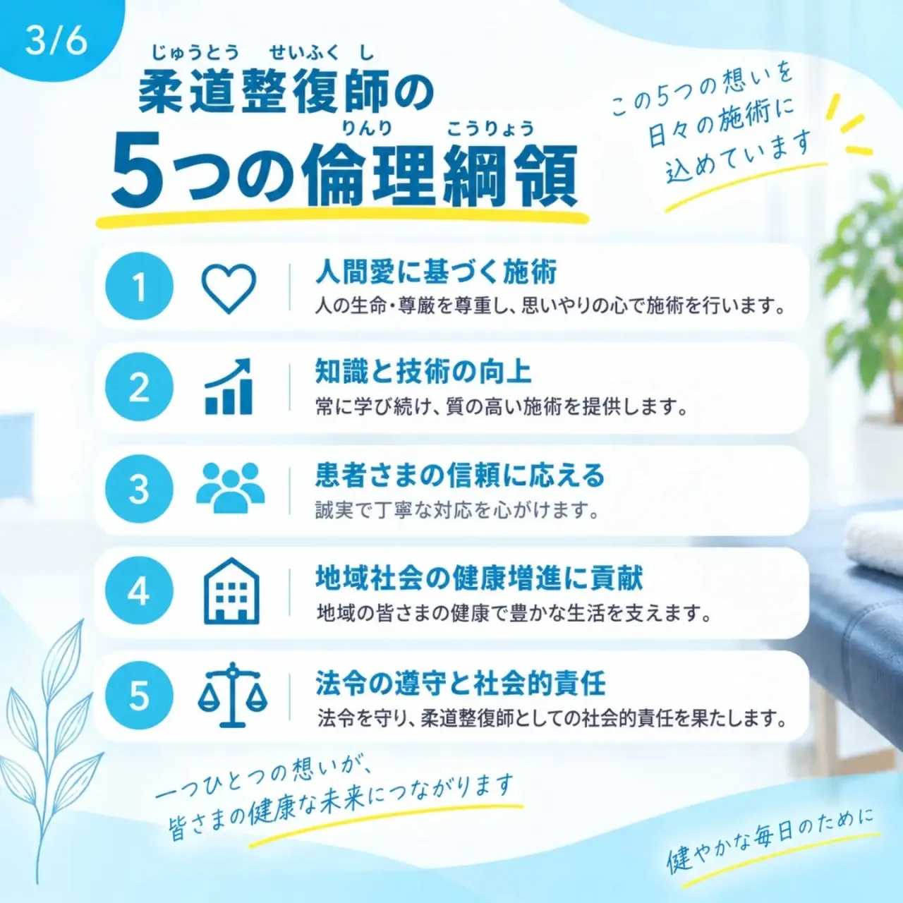 私は資格柔道整復師という資格を持っていますが、我々柔道整復師...